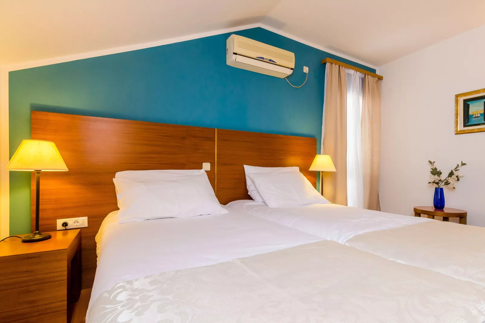 Pansion Srebreno - Double or Twin Room with Balcony and City View 3-Bedroom