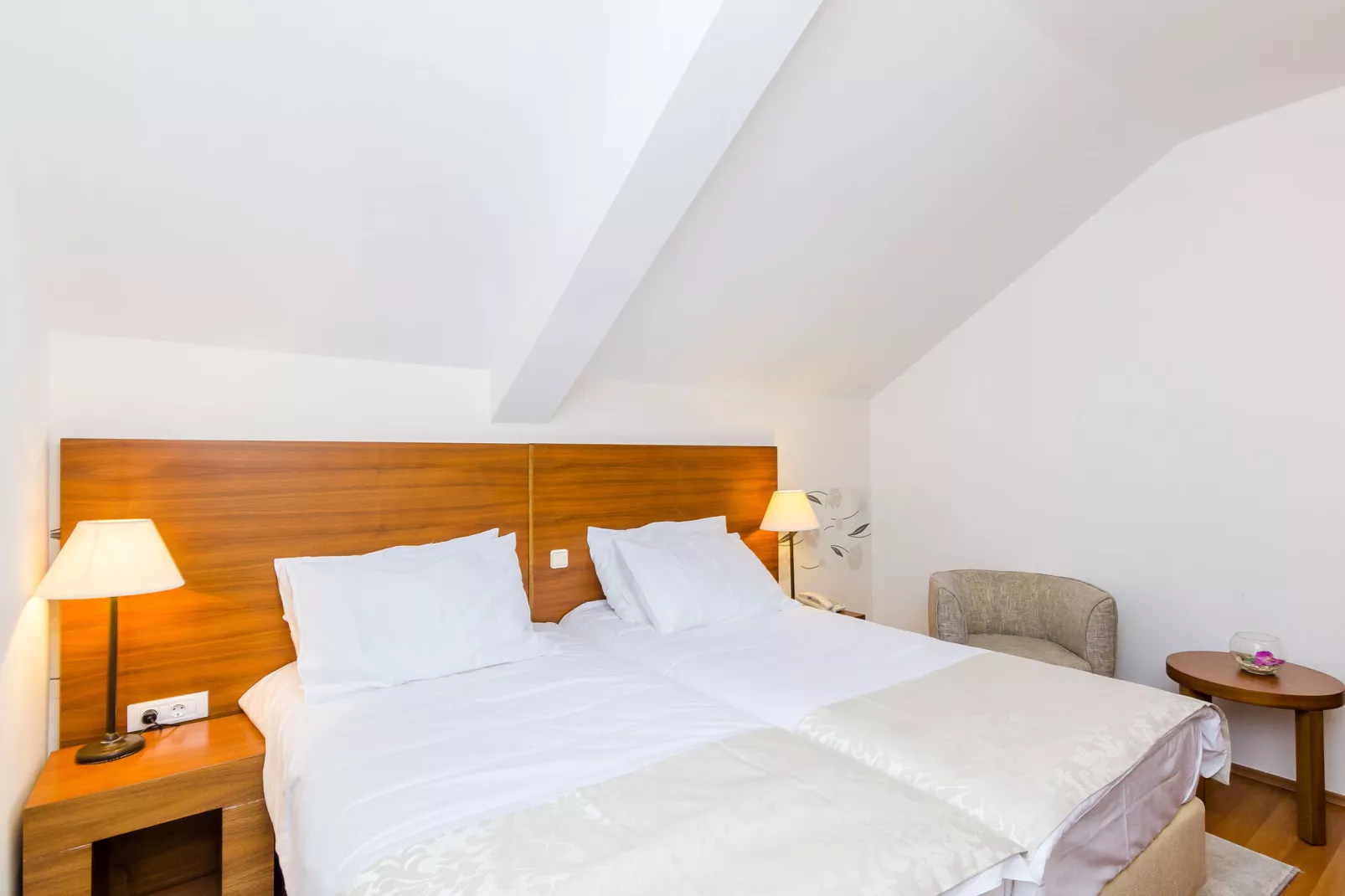 Pansion Srebreno - Double or Twin Room with Balcony and City View 3-Bedroom