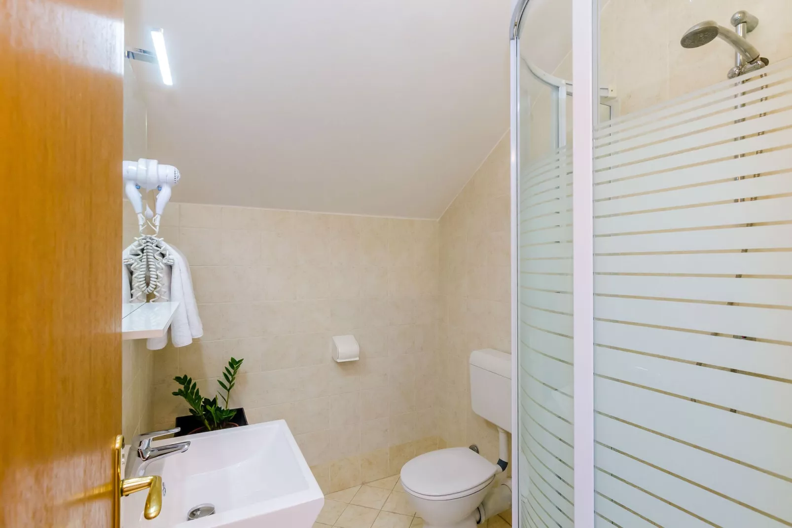 Pansion Srebreno - Double or Twin Room with Balcony and City View 3-Bathroom