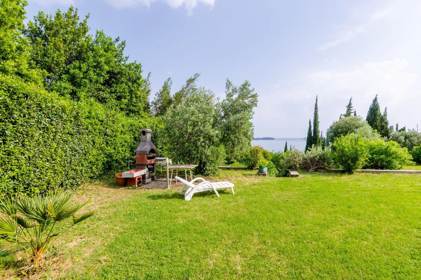 Color Apartments - One Bedroom Apartment with Terrace and Partial Sea View (Blue)-Gardens summer