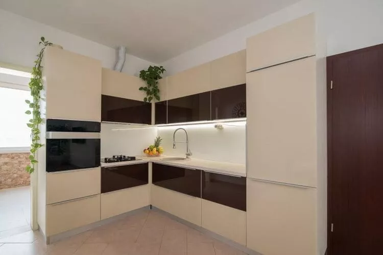 Apartment Marcela - Deluxe Two Bedroom Apartment with Terrace and Sea View-Cuisine