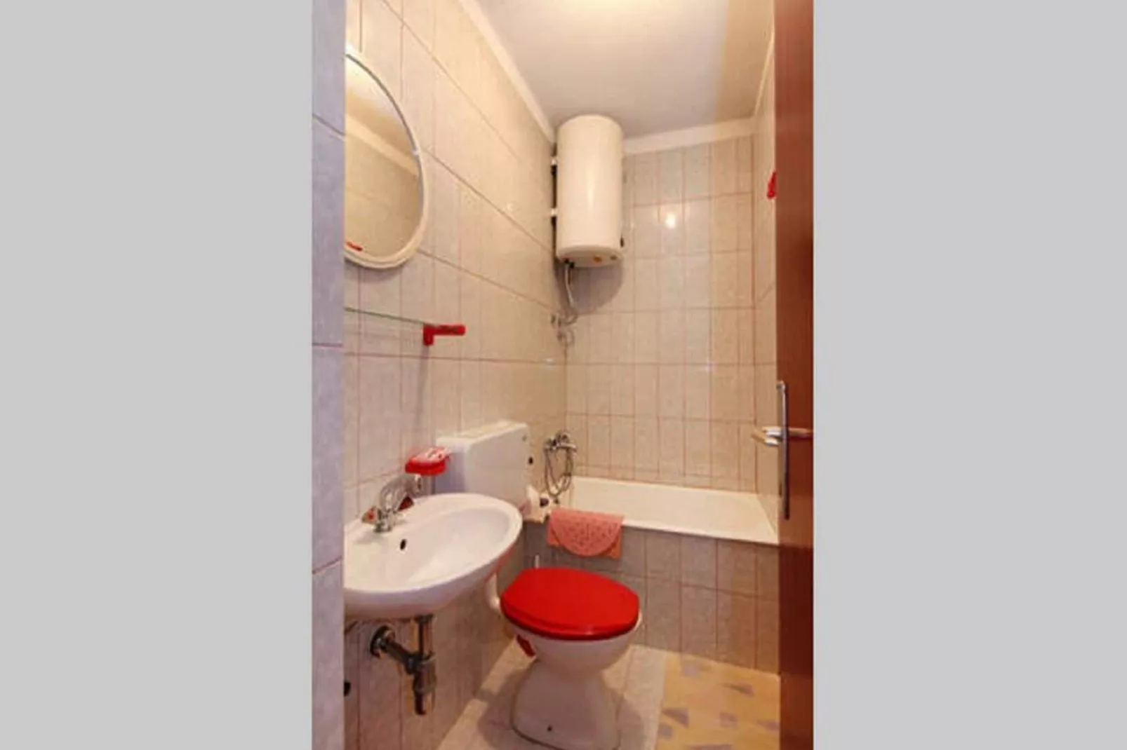 Apartments Nadia - Studio Apartment With Terrace  (A1)-Bathroom