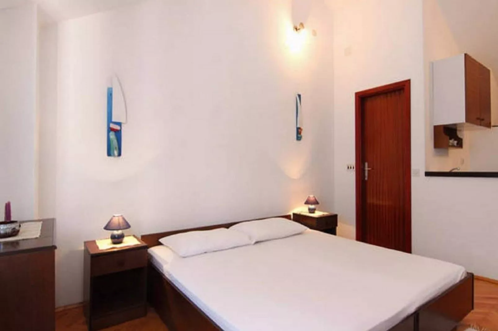 Apartments Nadia - Studio Apartment with Balcony (A3)-Schlafzimmer