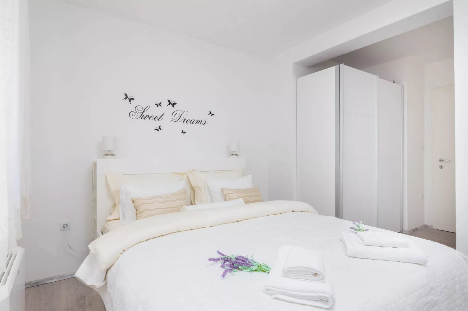 Apartment Lana - Superior Two-Bedroom Apartment with Terrace (A1) (ST)-Chambre