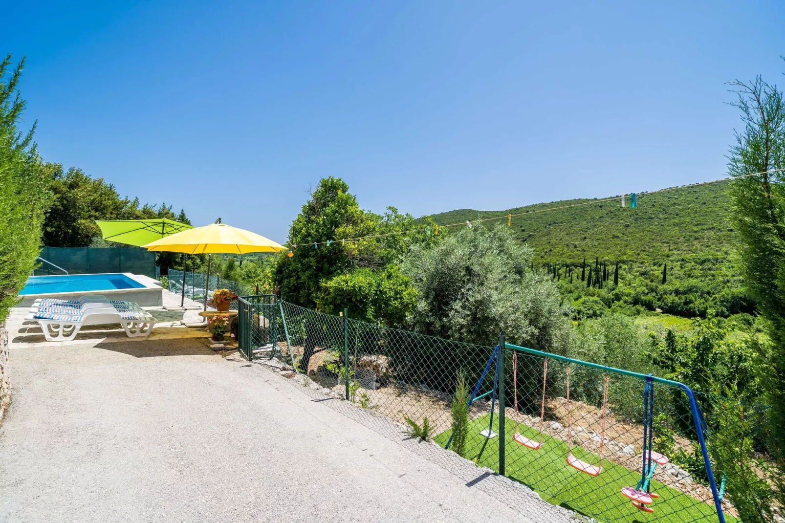House Kočan-Four Bedroom Villa with Terrace and Swimming Pool-View