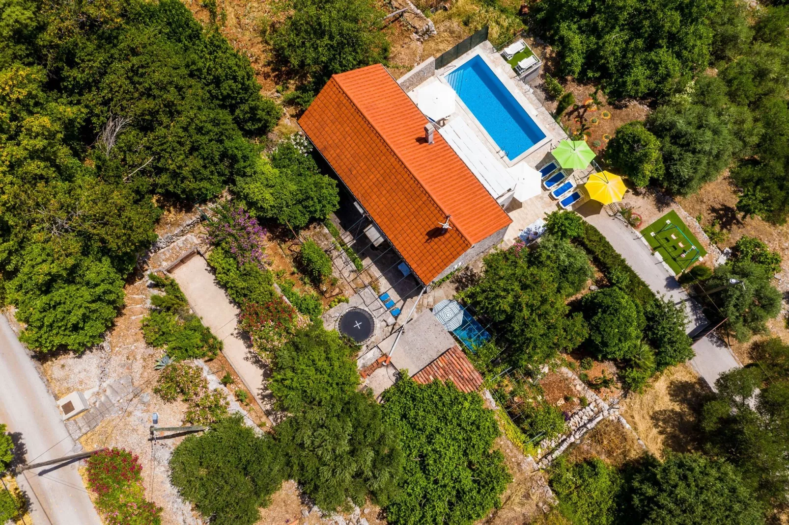 House Kočan-Four Bedroom Villa with Terrace and Swimming Pool-View