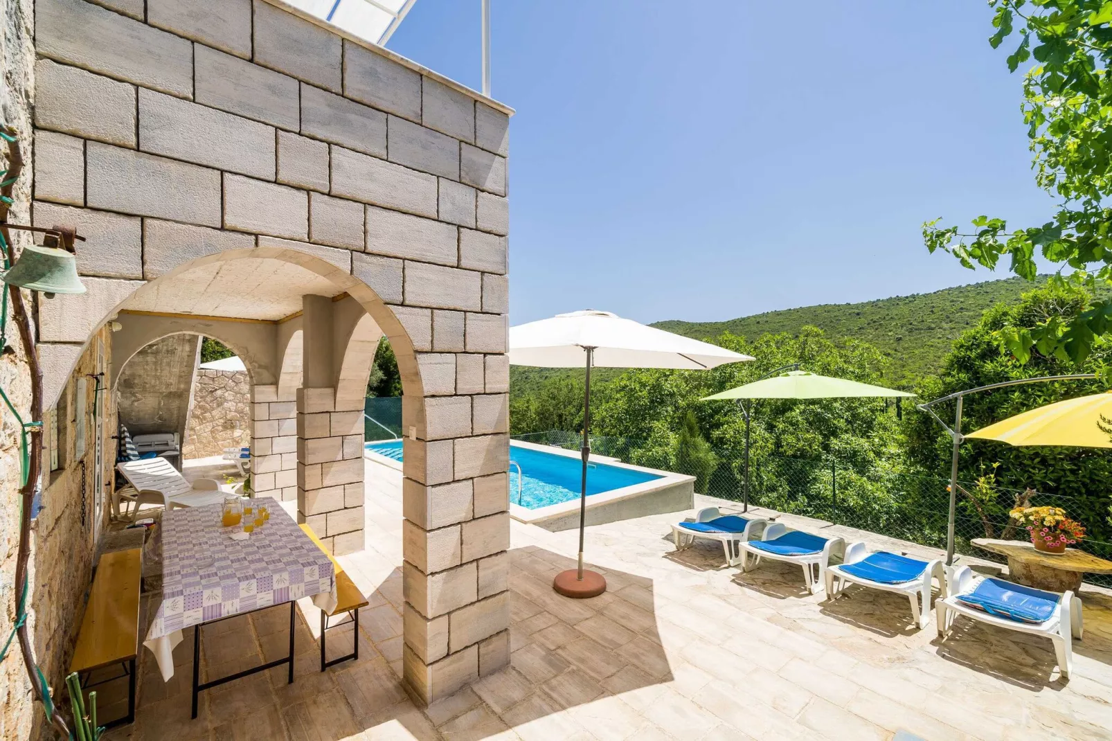 House Kočan-Four Bedroom Villa with Terrace and Swimming Pool-Outdoor