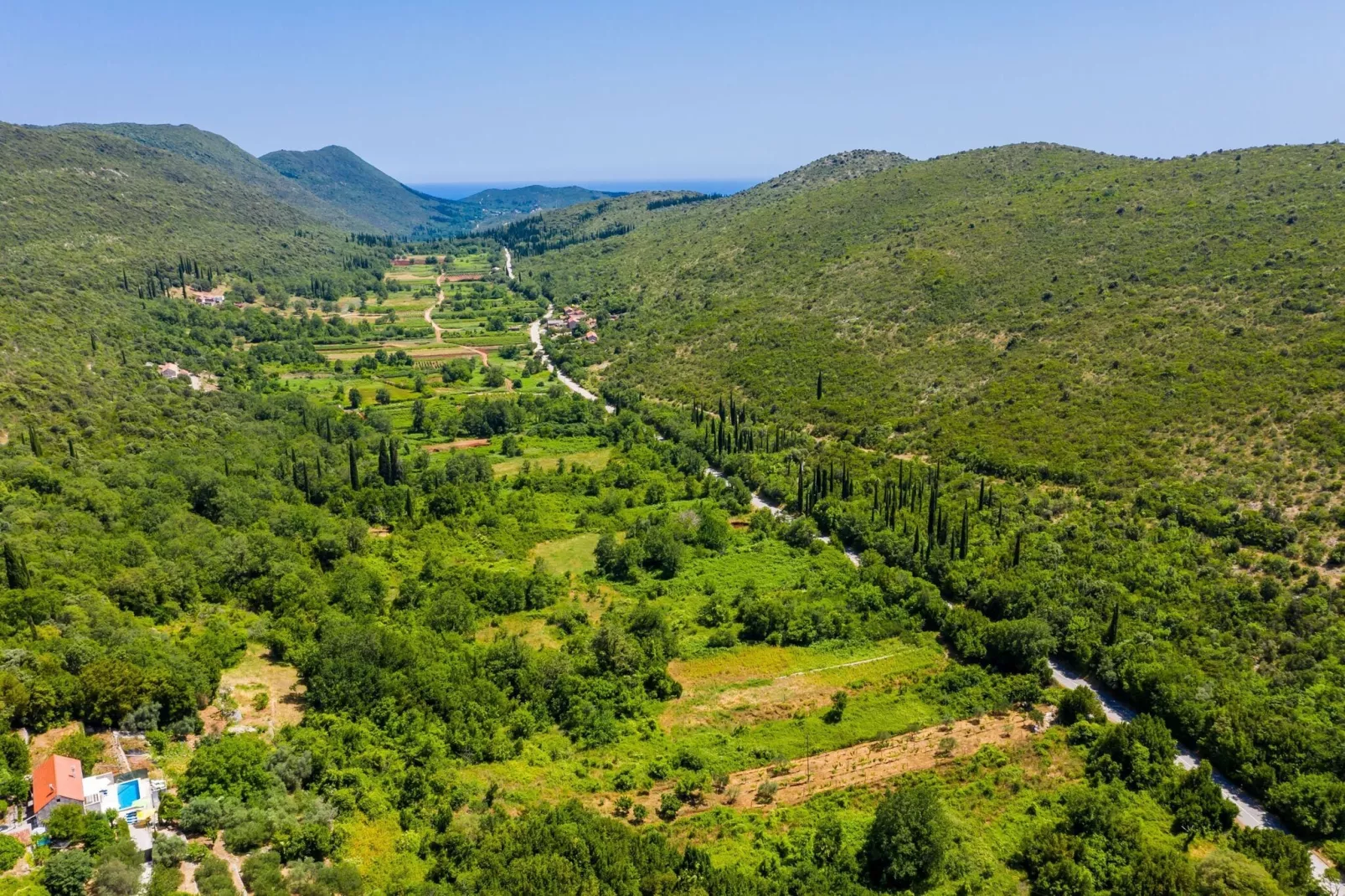 House Kočan-Four Bedroom Villa with Terrace and Swimming Pool-View