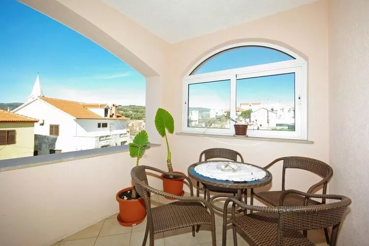 Apartments Villa Rose - Two-Bedroom Apartment with Sea View Terrace-Terrasse
