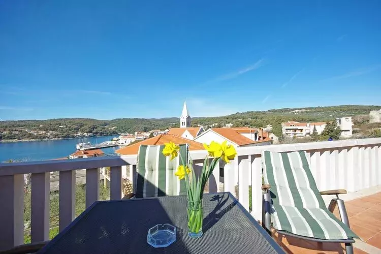 Apartments Villa Rose - Standard Studio with Sea View  and shared Terrace (A2 bijeli)-View
