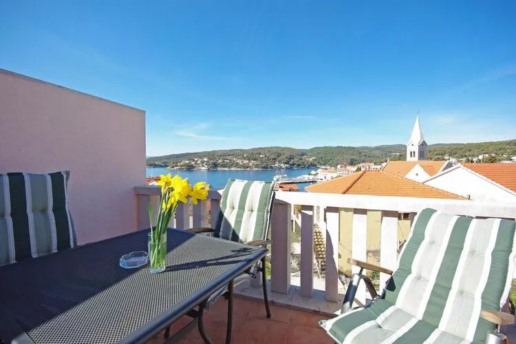 Apartments Villa Rose - Standard Studio with Sea View  and shared Terrace (A2 bijeli)-View