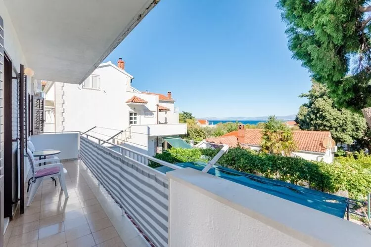 Apartment Mia-Three Bedroom Apartment with Sea View Terrace-Balcon-terrasse
