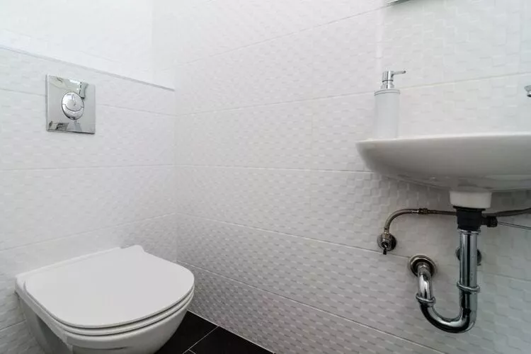 Apartment Lula - Superior Two-Bedroom Apartment with Balcony and Sea View-Salle de bain