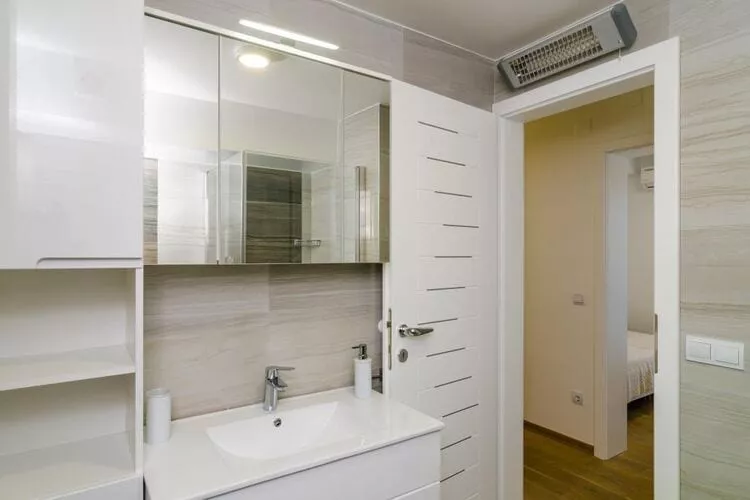 Apartment Lula - Superior Two-Bedroom Apartment with Balcony and Sea View-Salle de bain