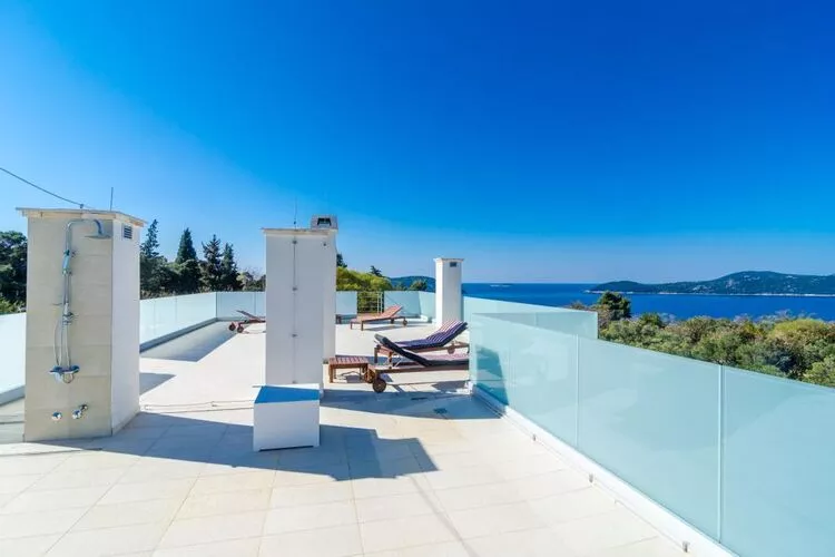 Apartment Lula - Superior Two-Bedroom Apartment with Balcony and Sea View-Terrasse