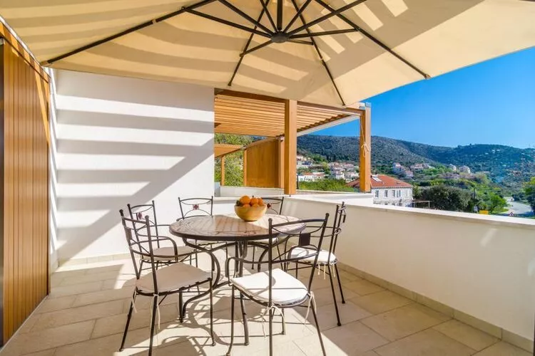 Apartment Lula - Superior Two-Bedroom Apartment with Balcony and Sea View-Terrasse