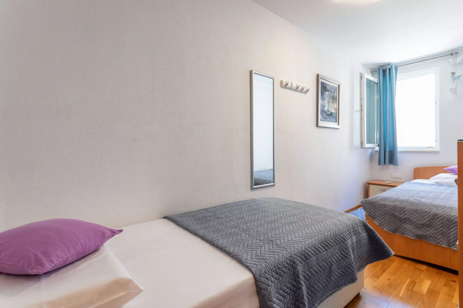 Apartment Zara - Two Bedroom Apartment with Balcony - (ST)-Bedroom