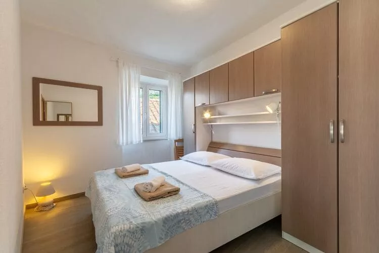 Apartments Sonja - Two Bedroom Apartment with Balcony and Garden View (A3+2) (ST)-Bedroom