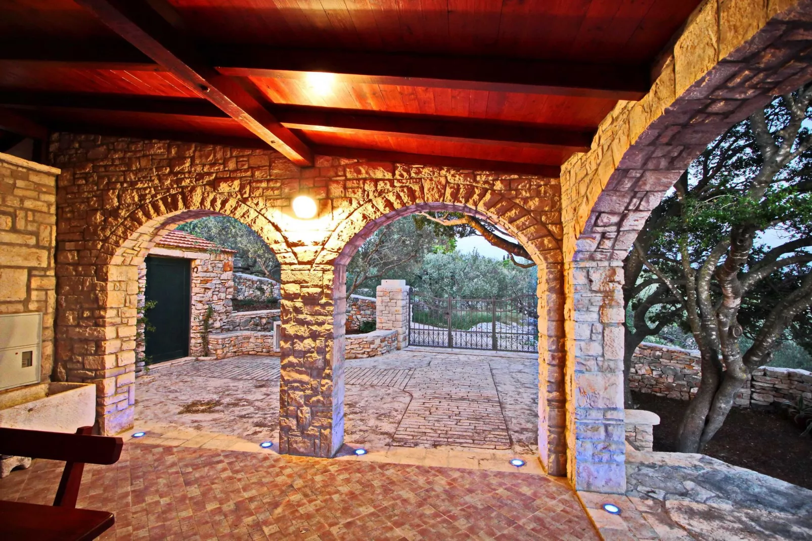 Stone House San Pelegrin-Two Bedroom Holiday Home with Terrace and Sea View-Extérieur