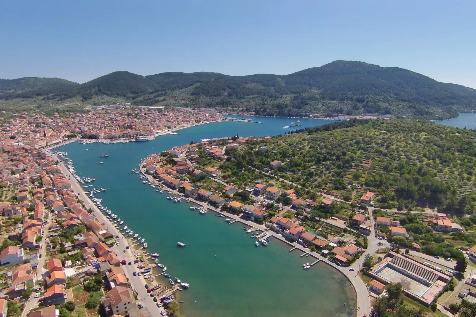 Stone House San Pelegrin-Two Bedroom Holiday Home with Terrace and Sea View-Vue