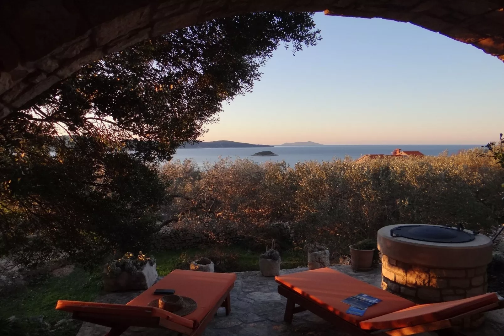 Stone House San Pelegrin-Two Bedroom Holiday Home with Terrace and Sea View-Vue