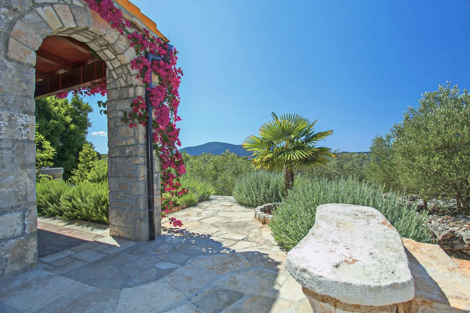 Stone House San Pelegrin-Two Bedroom Holiday Home with Terrace and Sea View-Extérieur