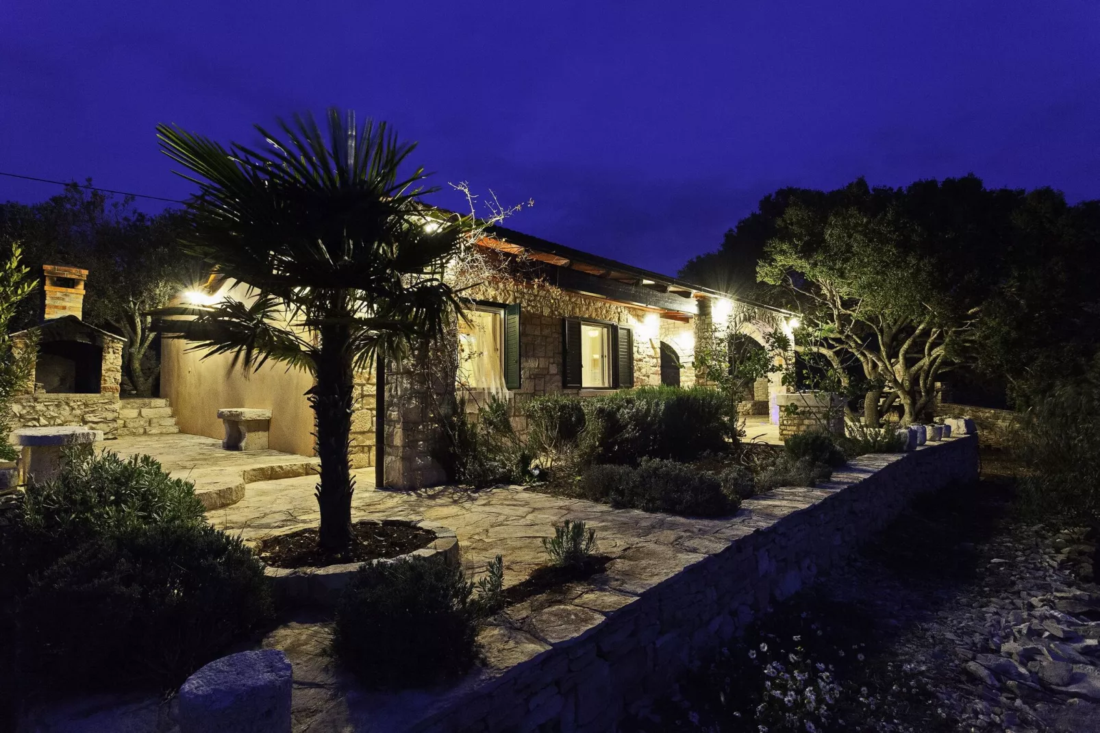 Stone House San Pelegrin-Two Bedroom Holiday Home with Terrace and Sea View-Extérieur