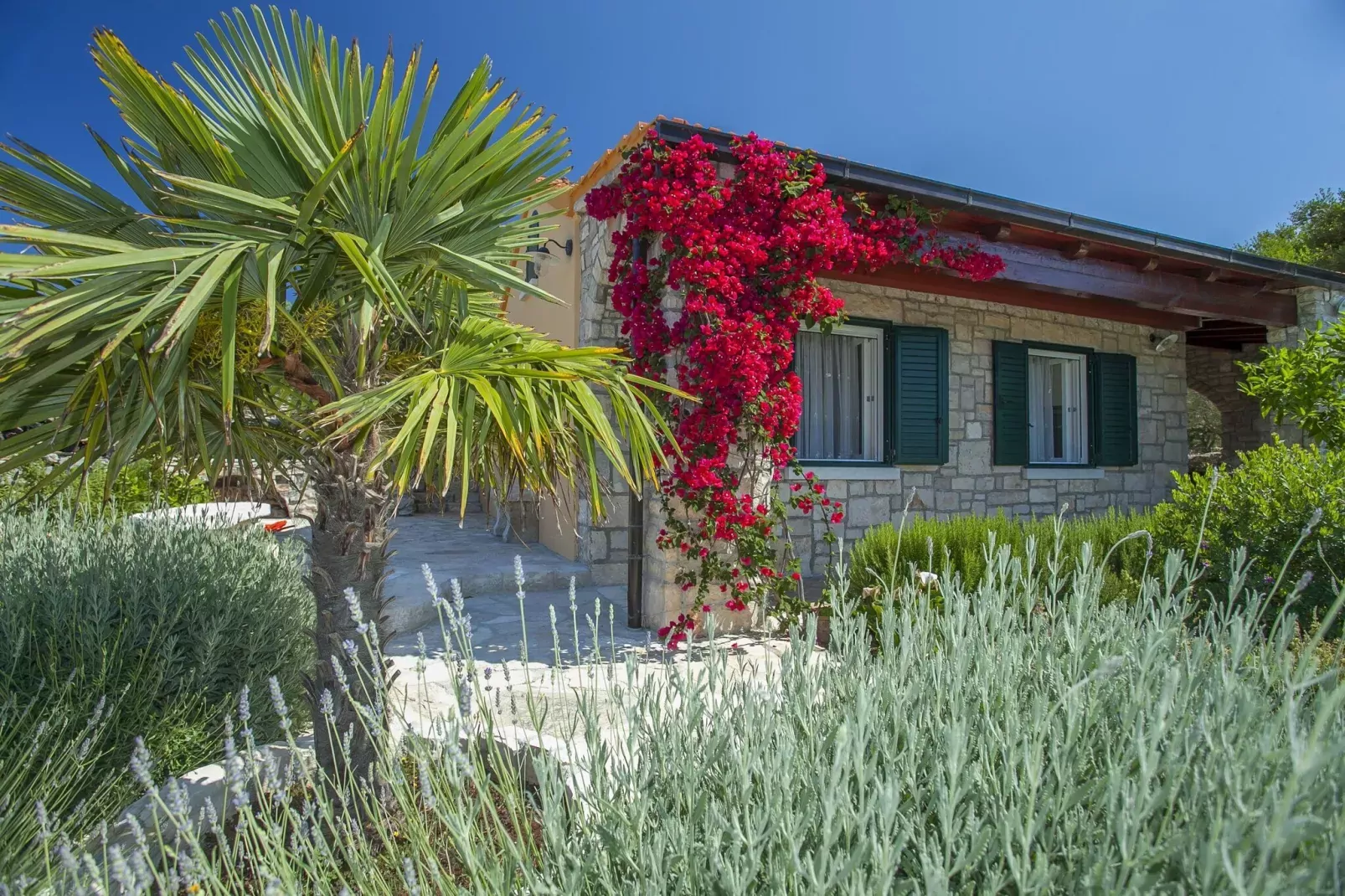 Stone House San Pelegrin-Two Bedroom Holiday Home with Terrace and Sea View-Extérieur