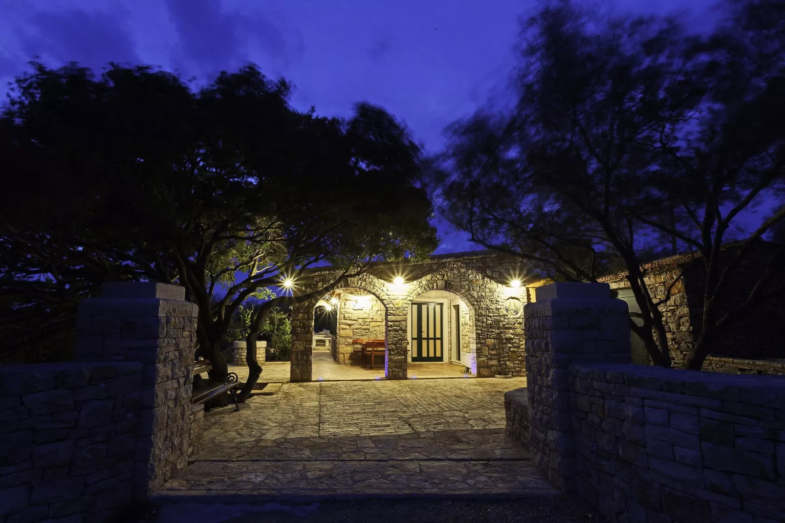 Stone House San Pelegrin-Two Bedroom Holiday Home with Terrace and Sea View-Intérieur