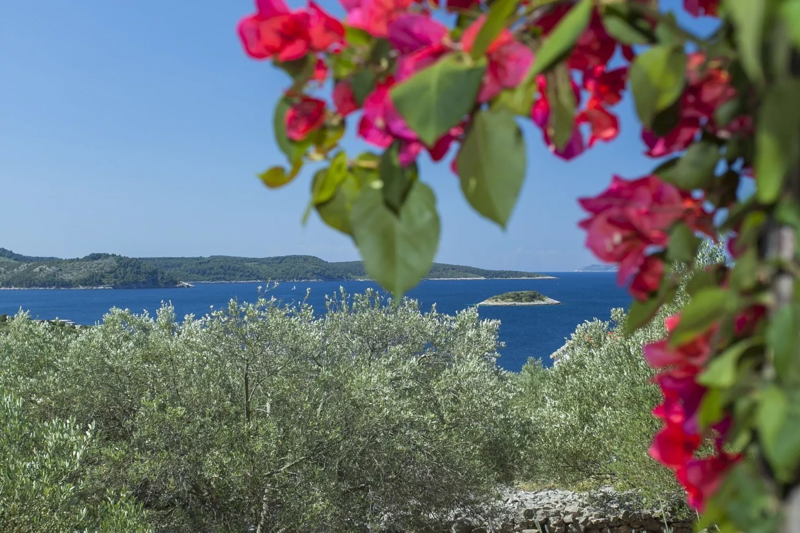 Stone House San Pelegrin-Two Bedroom Holiday Home with Terrace and Sea View-Vue