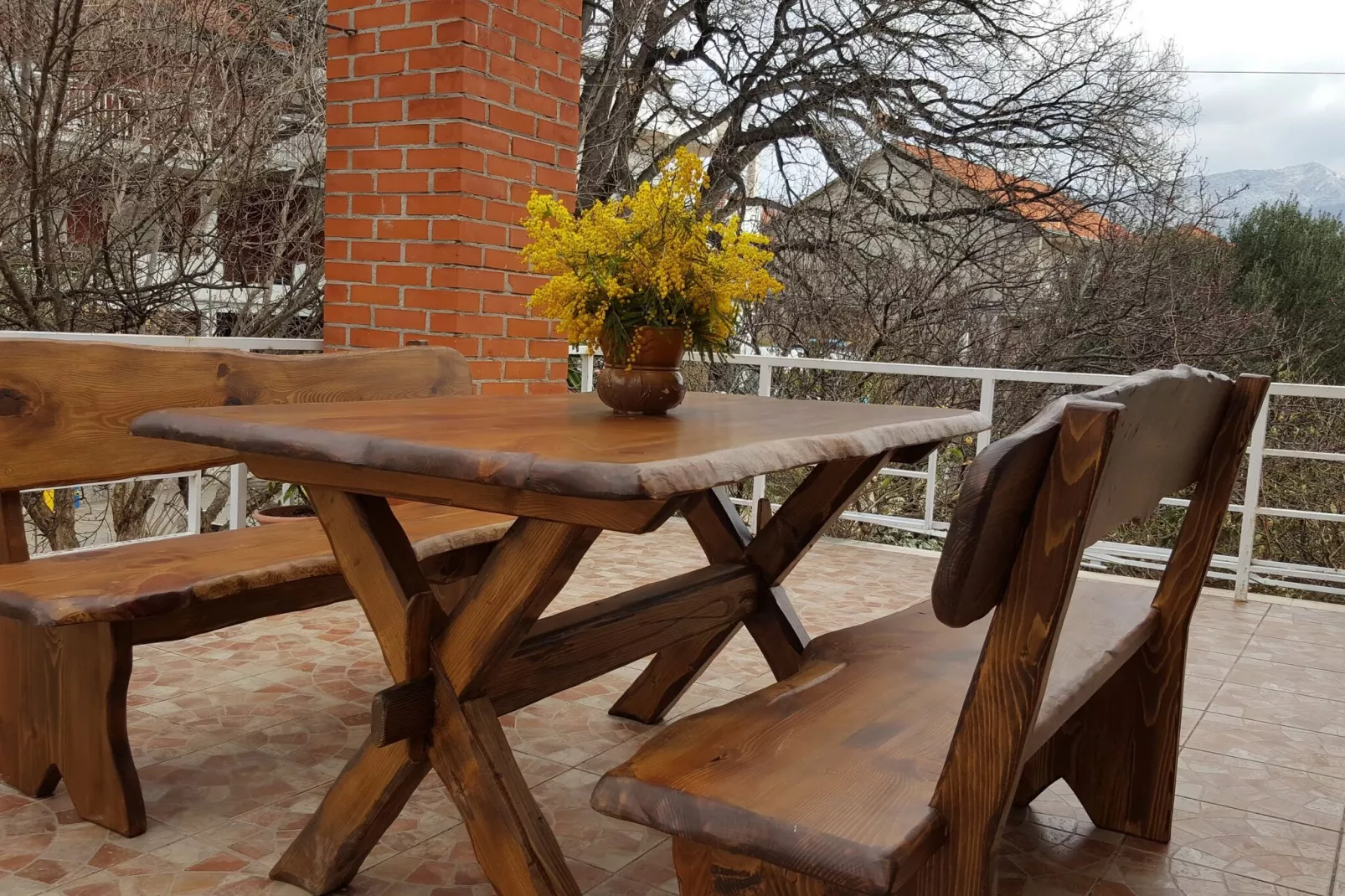 Apartment Domestic - Three Bedroom Apartment with Terrace-Terrasse