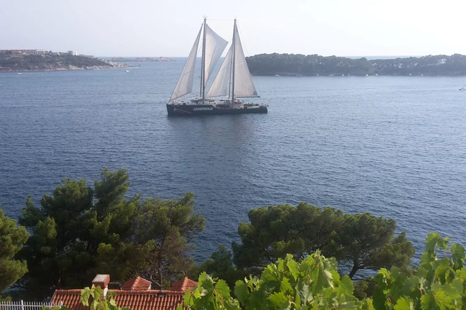 Apartments Lovro - One Bedroom Apartment with Terrace and Sea View (2)-View