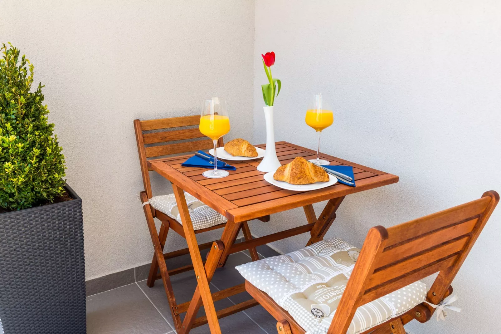 Apartment Amabilis - One Bedroom Apartment with Terrace and City View-Terrasse