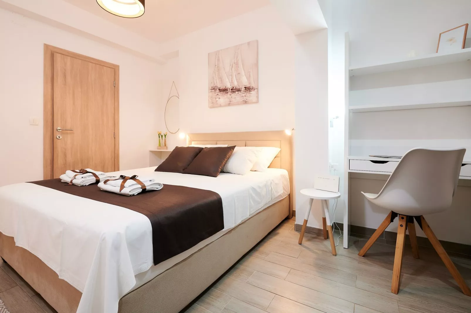 Apartment Boris (ST) - Two Bedroom Apartment with Terrace and Jacuzzi-Bedroom