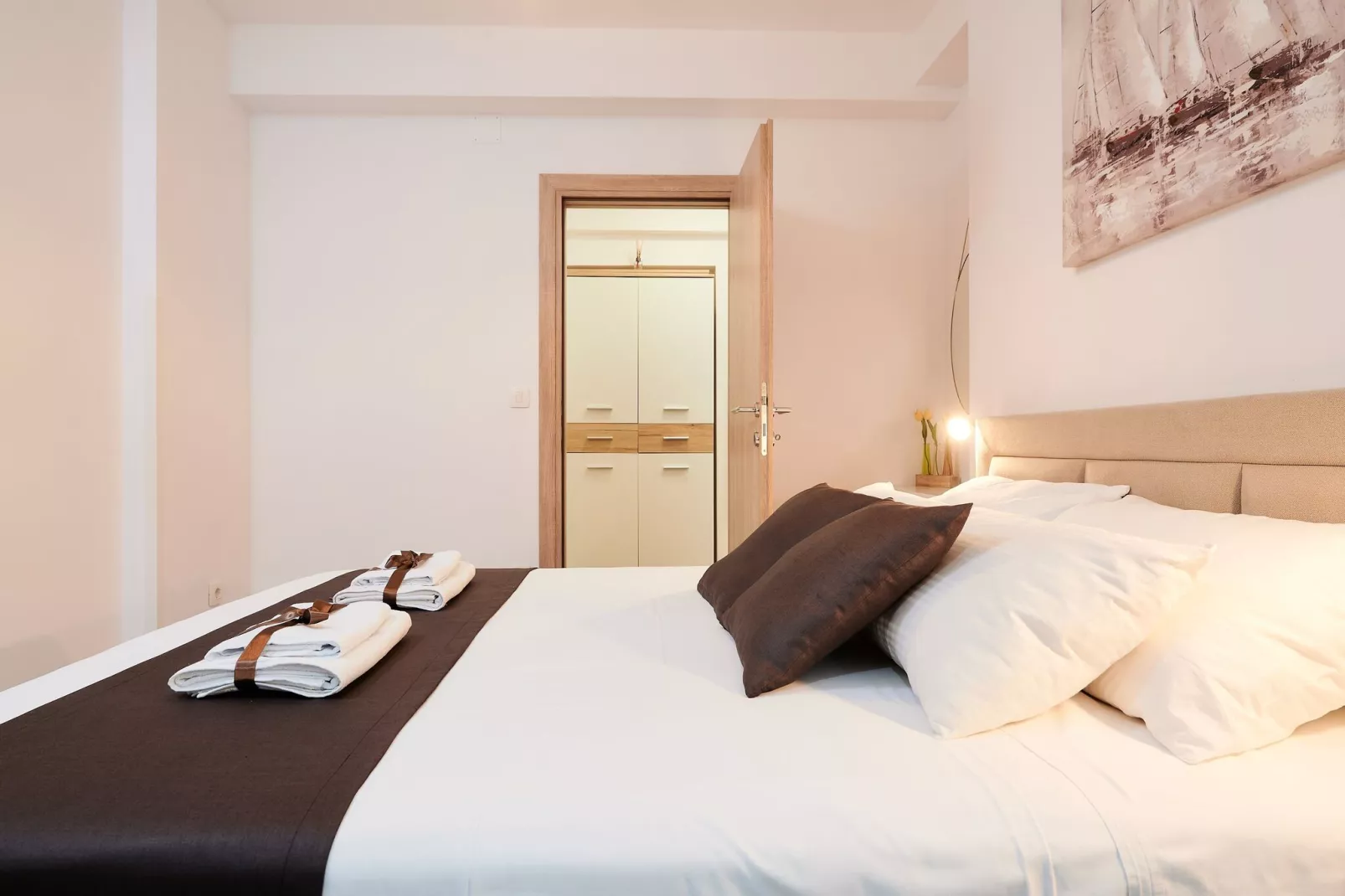 Apartment Boris (ST) - Two Bedroom Apartment with Terrace and Jacuzzi-Bedroom