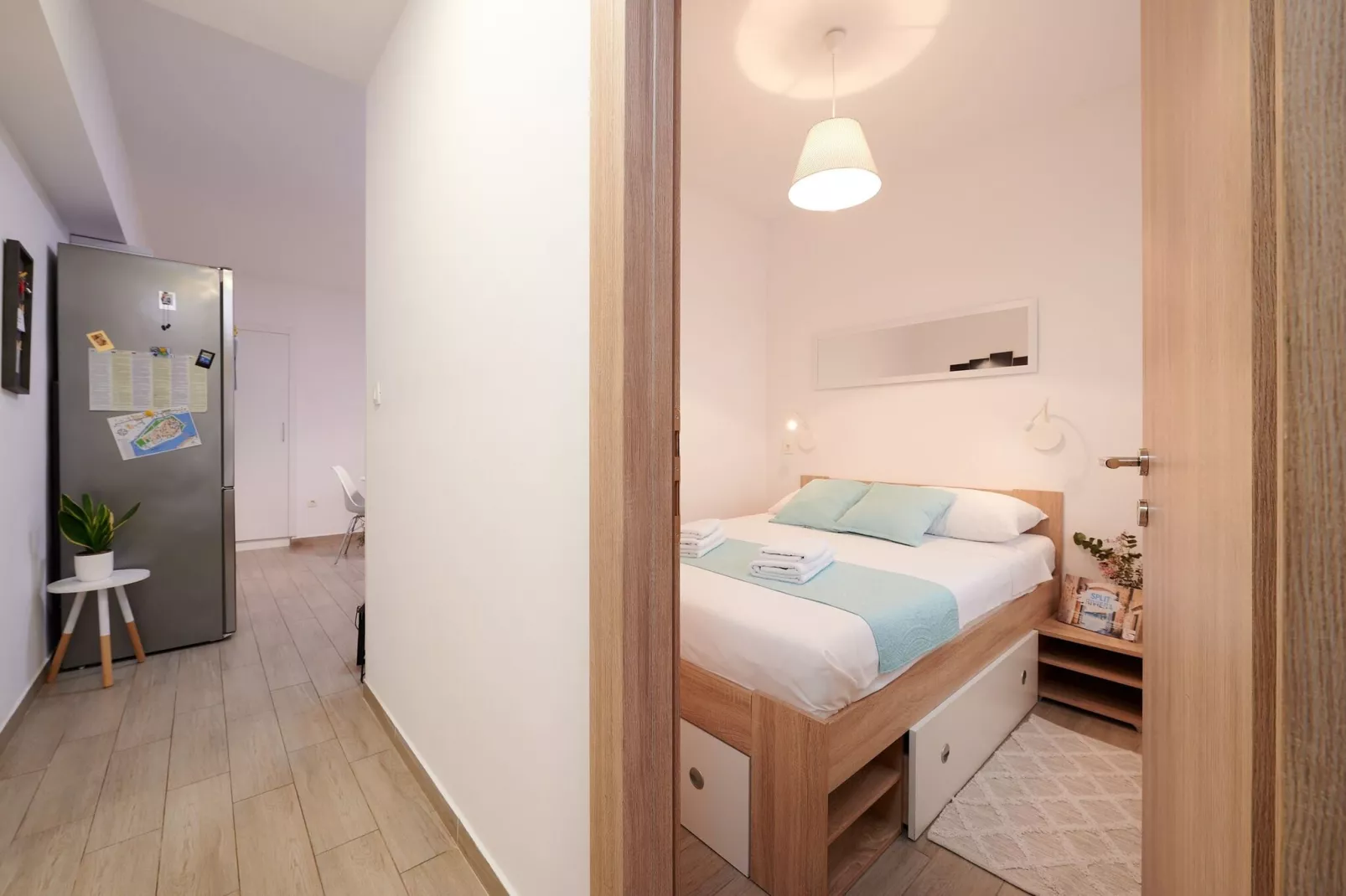 Apartment Boris (ST) - Two Bedroom Apartment with Terrace and Jacuzzi-Bedroom