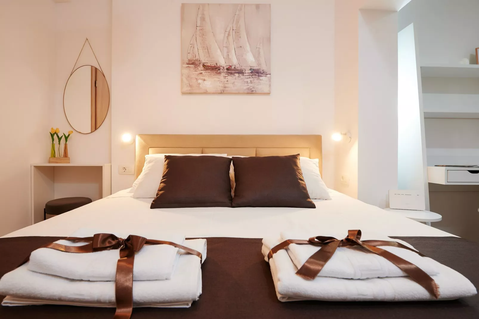 Apartment Boris (ST) - Two Bedroom Apartment with Terrace and Jacuzzi-Bedroom