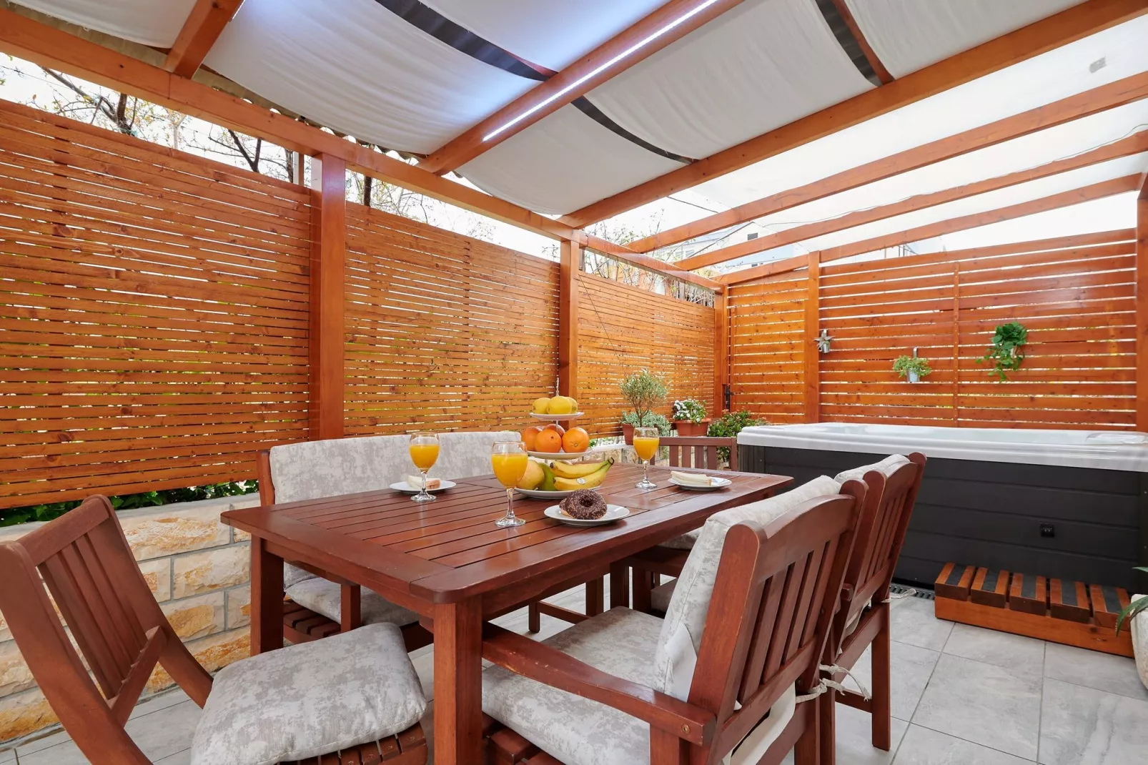 Apartment Boris (ST) - Two Bedroom Apartment with Terrace and Jacuzzi-Terrace