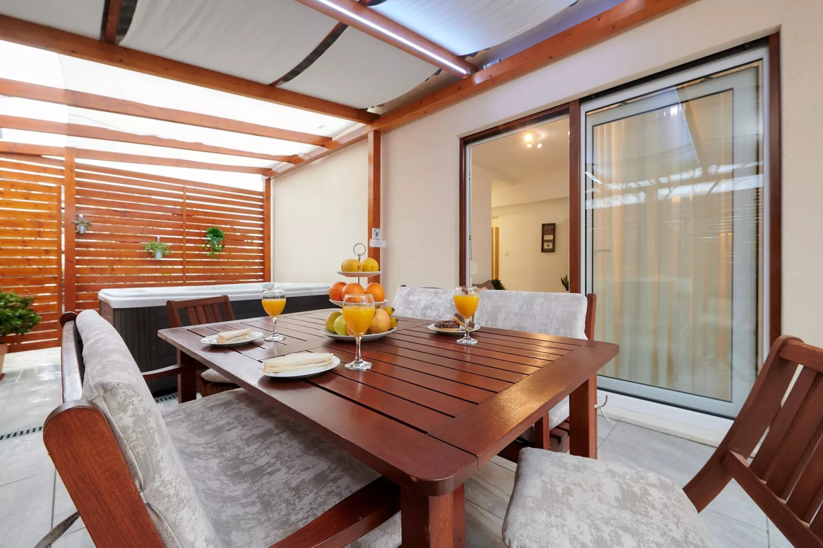 Apartment Boris (ST) - Two Bedroom Apartment with Terrace and Jacuzzi-Terrace