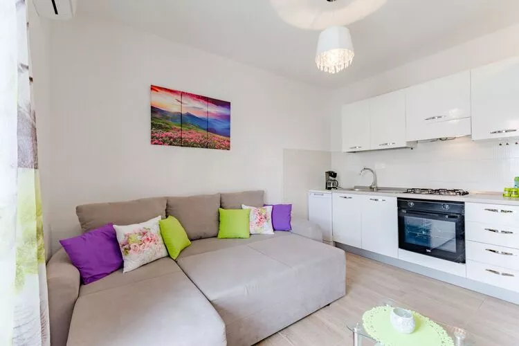 Apartment Anamaris (ST) - One Bedroom Apartment with Terrace and Sea View-Kitchen