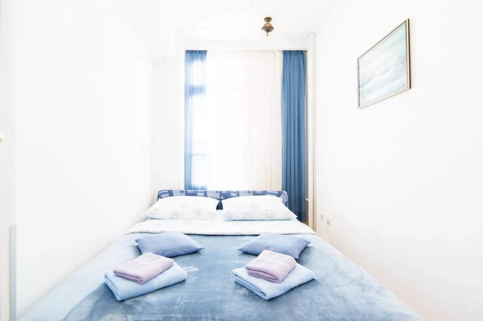 Apartment Iris (ST) - Two Bedroom Apartment with Balcony and Sea View-Bedroom