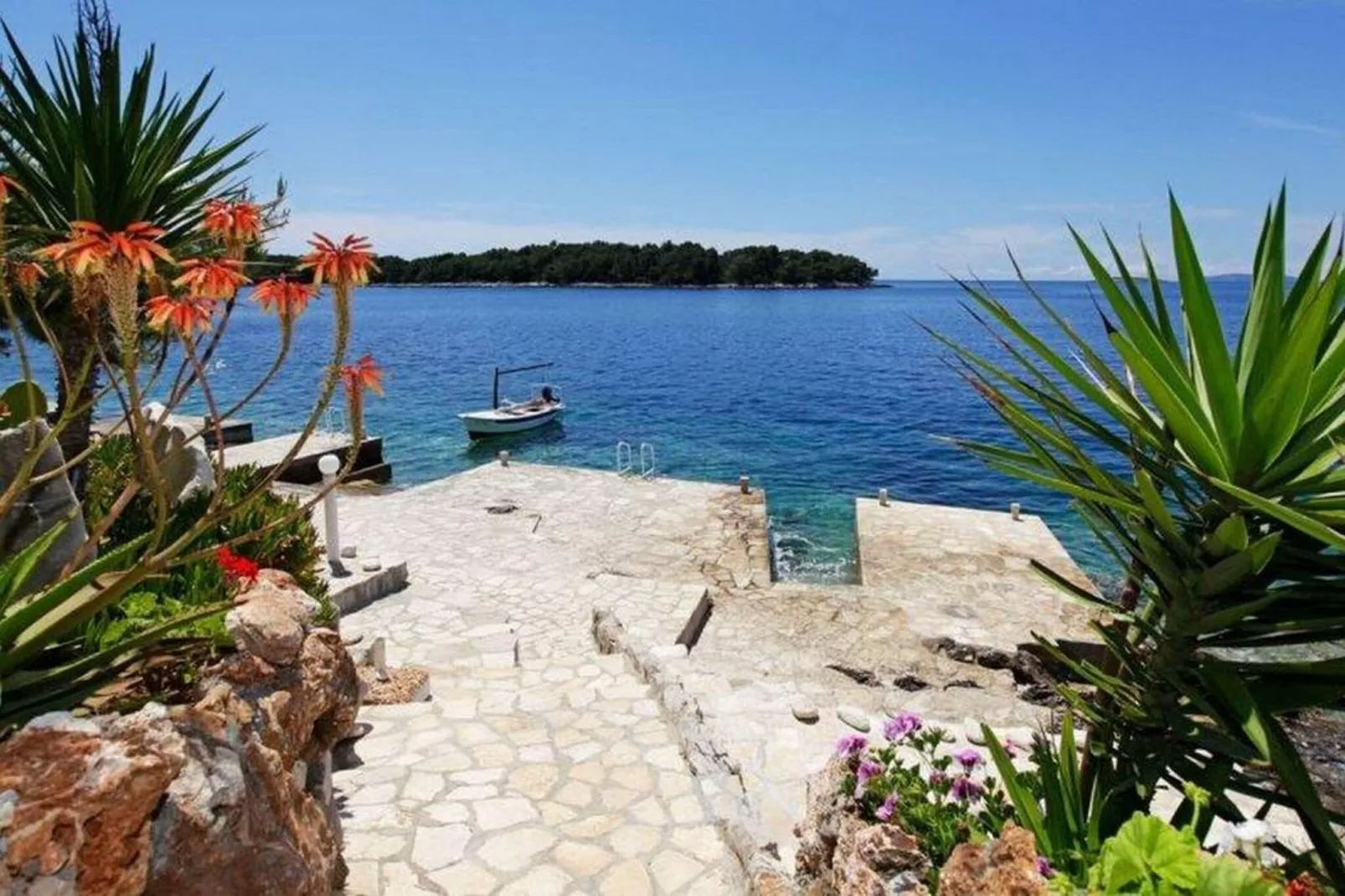 Apartments Villa Senija - Standard Two Bedroom Apartment with Terrace and Sea View (Sunset)-Atmosphere