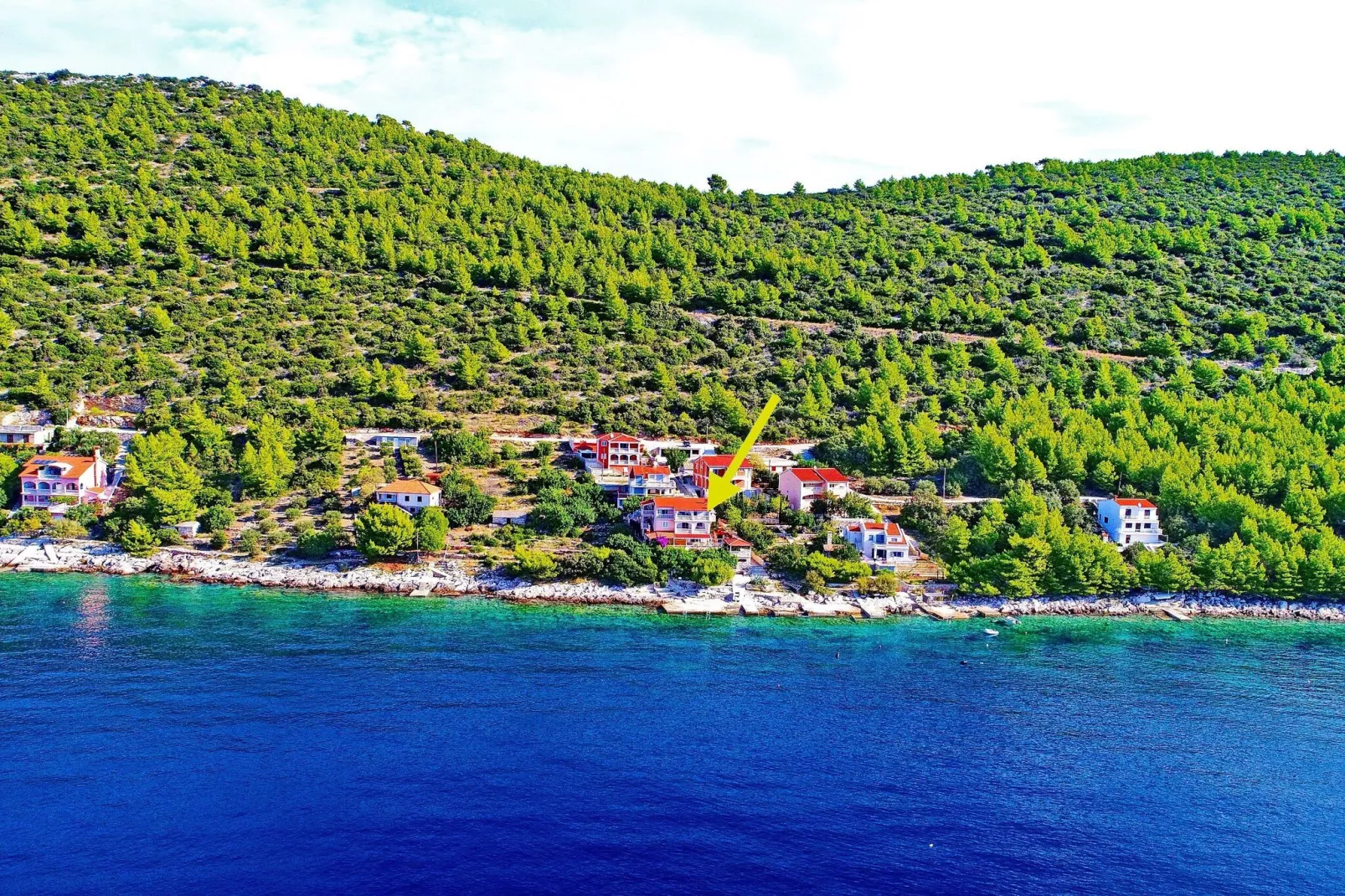 Apartments Villa Senija - Superior Two Bedroom Apartment with Terrace and Sea View (Blue Sky)-View