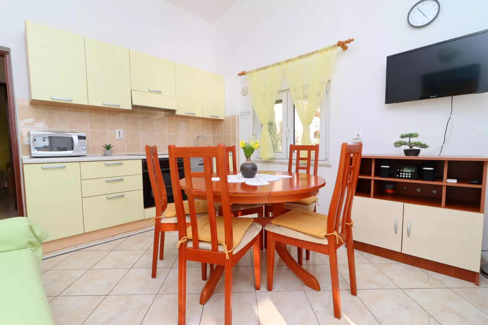 Apartments Villa Senija - Three Bedroom Apartment with Terrace and Sea View  ( Rosemary )-Dining room