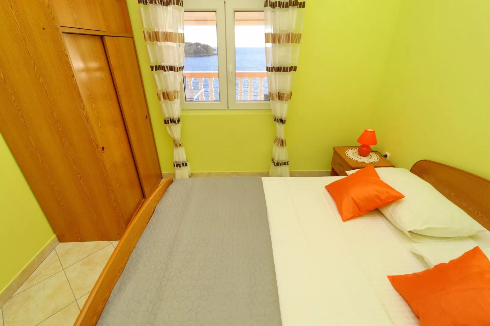 Apartments Villa Senija - Three Bedroom Apartment with Terrace and Sea View  ( Rosemary )-Bedroom