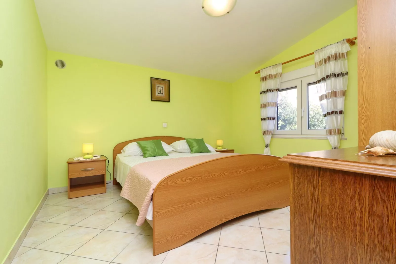 Apartments Villa Senija - Three Bedroom Apartment with Terrace and Sea View  ( Rosemary )-Bedroom