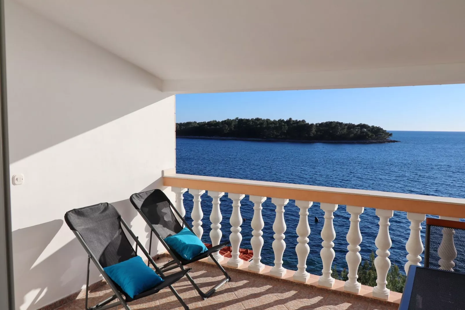 Apartments Villa Senija - Three Bedroom Apartment with Terrace and Sea View  ( Rosemary )-Terrace