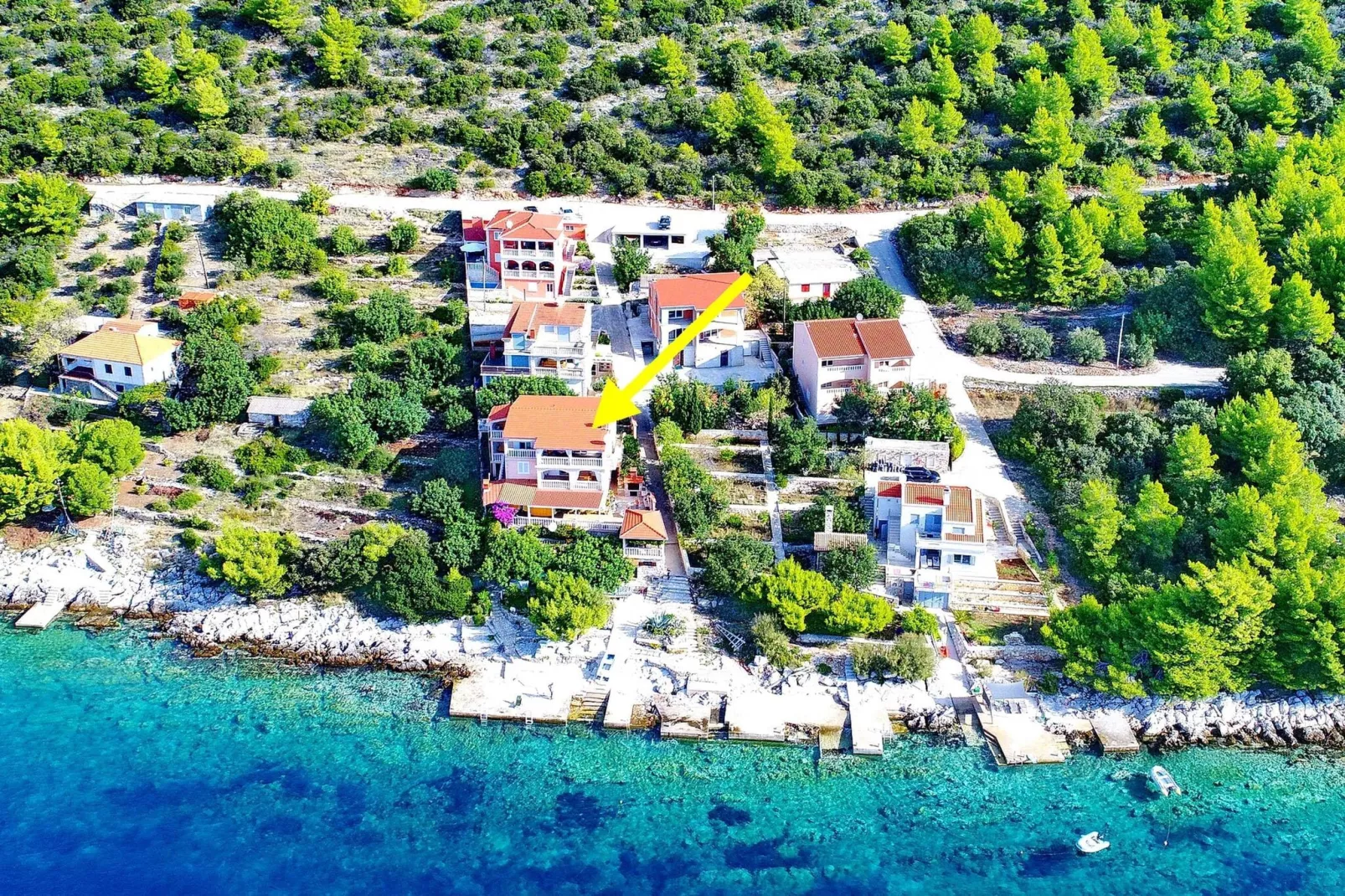 Apartments Villa Senija - Three Bedroom Apartment with Terrace and Sea View  ( Rosemary )-View