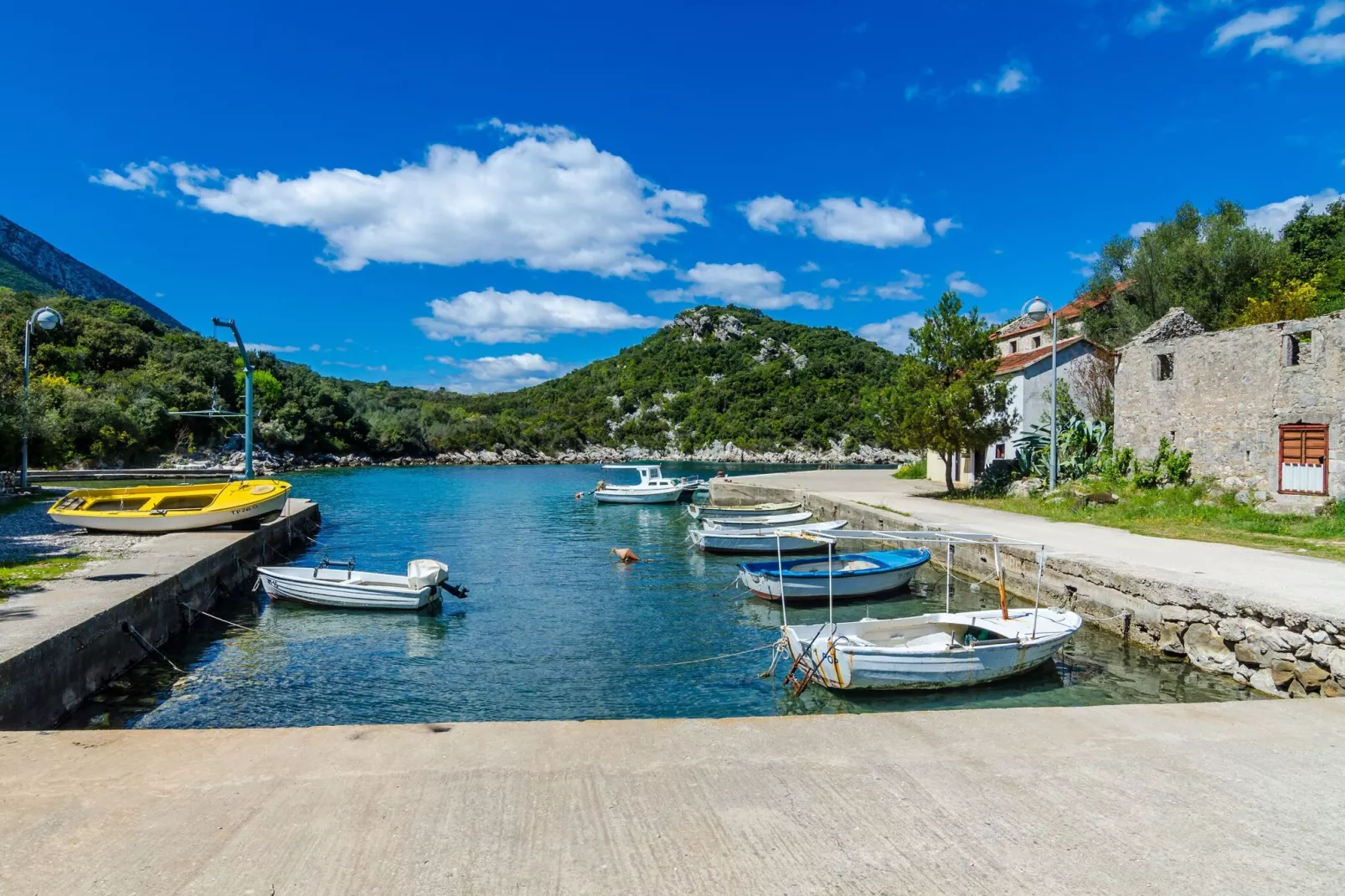 Apartment Bay Of Dreams - Two-Bedroom Apartment with Terrace and Sea View-View