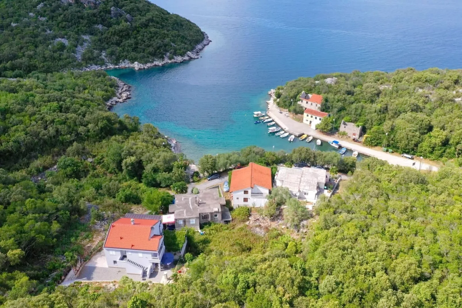 Apartment Bay Of Dreams - Two-Bedroom Apartment with Terrace and Sea View-View